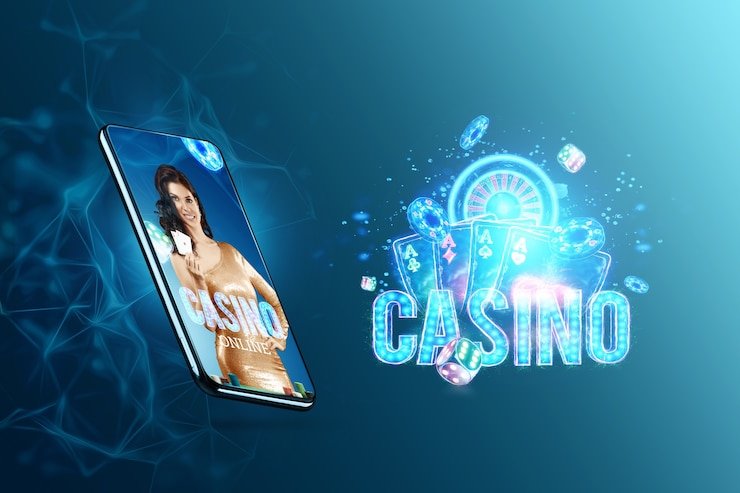 Tampilan meja kasino langsung halo303 dengan dealer profesional siaran real-time